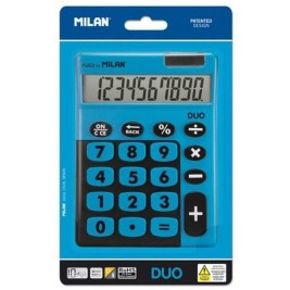 Калкулатор Milan TOUCH DUO Син 14,5 x 10,6 x 2,1 cm (10 броя)