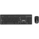 Клавиатура с мишка Nilox Черен Испанска Qwerty (20 броя) Клавиатура с мишка Nilox Черен Испанска Qwerty (20 броя)