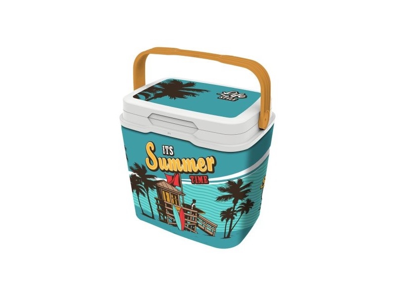 Преносима Хладилна Чанта Aquapro Summer Time Многоцветен 15 L (4 броя)