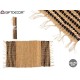 Килим Gift Decor Черен Естествен 60 x 90 cm (12 броя)