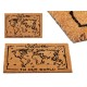 Изтривалка за Врата Gift Decor World Принтиран PVC 100 % PVC Кокосови влакна 40 x 2 x 60 cm (10 броя)