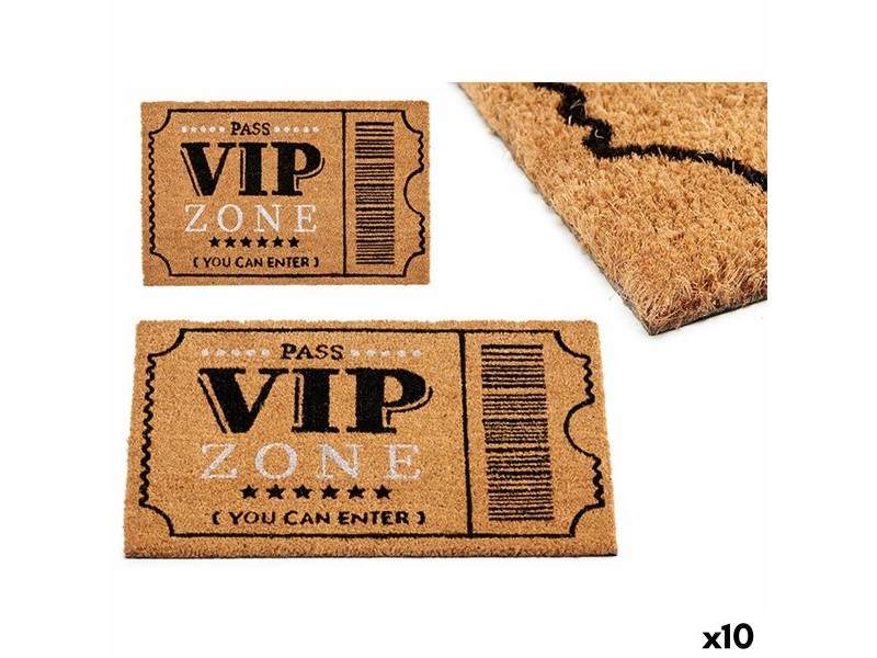 Изтривалка за Врата Gift Decor VIP Принтиран PVC 100 % PVC Кокосови влакна 40 x 2 x 60 cm 60 x 2 x 40 cm (10 броя)