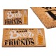 Изтривалка за Врата Gift Decor Beer Принтиран PVC 100 % PVC Кокосови влакна 40 x 2 x 60 cm 60 x 2 x 40 cm (10 броя)