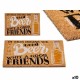 Изтривалка за Врата Gift Decor Beer Принтиран PVC 100 % PVC Кокосови влакна 40 x 2 x 60 cm 60 x 2 x 40 cm (10 броя)