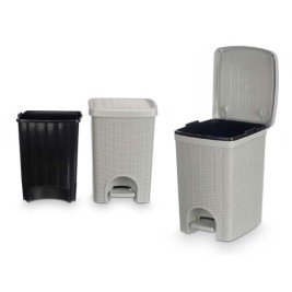 Кошче за боклук Stefanplast Светло сив Пластмаса 20 L (6 броя)