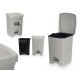 Кошче за боклук Stefanplast Светло сив Пластмаса 20 L (6 броя)