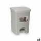 Кошче за боклук Stefanplast Светло сив Пластмаса 20 L (6 броя)