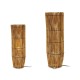 Лампион Gift Decor Естествен 18,5 x 53 x 18,5 cm (4 броя)