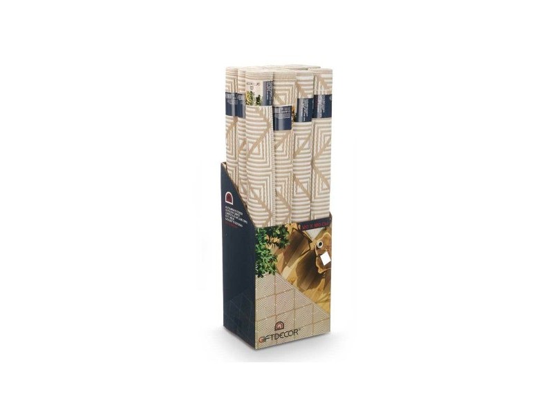 Килим Gift Decor Бял Бежов полипропилен 120 x 180 cm (12 броя)