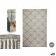 Килим Gift Decor Бял Сив полипропилен 120 x 180 cm (12 броя)