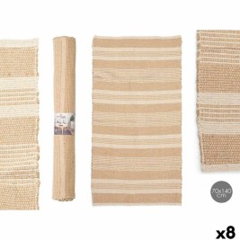 Килим Gift Decor Бял Кафяв 70 x 140 cm (8 броя)