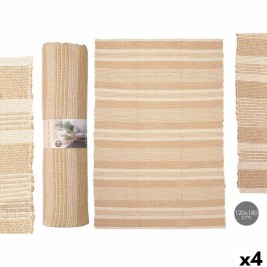 Килим Gift Decor Бял Кафяв 120 x 180 cm 61 x 13 x 16 cm (4 броя)