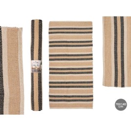 Килим Gift Decor Бял Кафяв Черен 70 x 140 cm (8 броя)