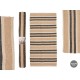 Килим Gift Decor Бял Кафяв Черен 70 x 140 cm (8 броя)
