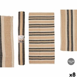 Килим Gift Decor Бял Кафяв Черен 70 x 140 cm (8 броя)