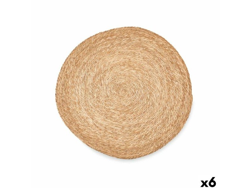 Килим Gift Decor Естествен Еспарто 80 x 2 x 80 cm (6 броя)
