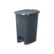 Кошче с педал Антрацит Пластмаса 25 L (6 броя)