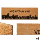 Изтривалка за Врата Gift Decor My home Естествен PVC Кокосови влакна 120 x 1 x 40 cm 40 x 10 x 120 cm (6 броя)