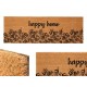Изтривалка за Врата Gift Decor Happy home Естествен PVC Кокосови влакна 120 x 1 x 40 cm 40 x 10 x 120 cm (6 броя)