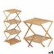 Лавица Gift Decor Естествен Бамбук 40 x 92,5 x 33,2 cm 40 x 45 x 7 cm (4 броя)
