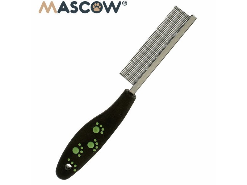 Гребен Mascow Черен Червен Зелен полиестер Стомана 4 x 20,5 x 1,5 cm 12 броя Гребен Mascow Черен Червен Зелен полиестер Стомана 4 x 20,5 x 1,5 cm 12 броя