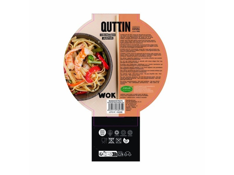 Тиган Quttin Дървен (6 броя)