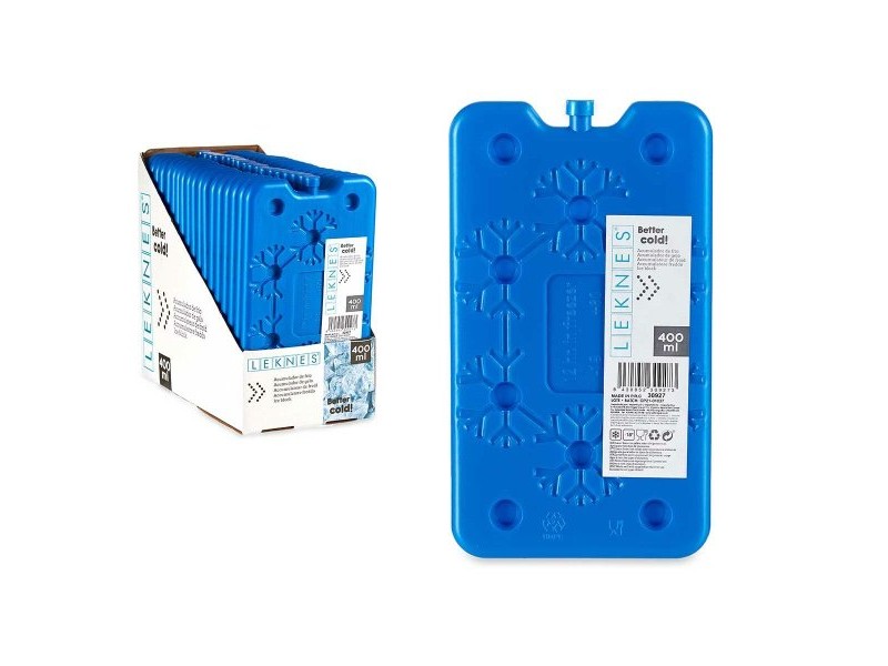 Охлаждащ Акумулатор Leknes 400 ml 14 x 24,5 x 1,5 cm (18 броя)