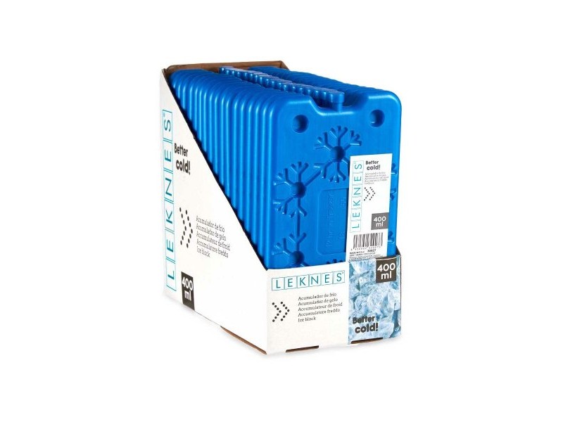 Охлаждащ Акумулатор Leknes 400 ml 14 x 24,5 x 1,5 cm (18 броя)