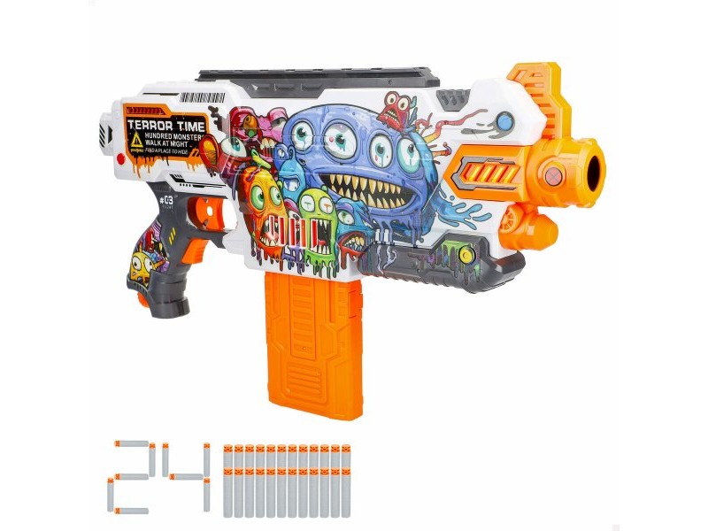 Пистолет за Дартс Colorbaby 43 x 25 x 6,5 cm 4 броя