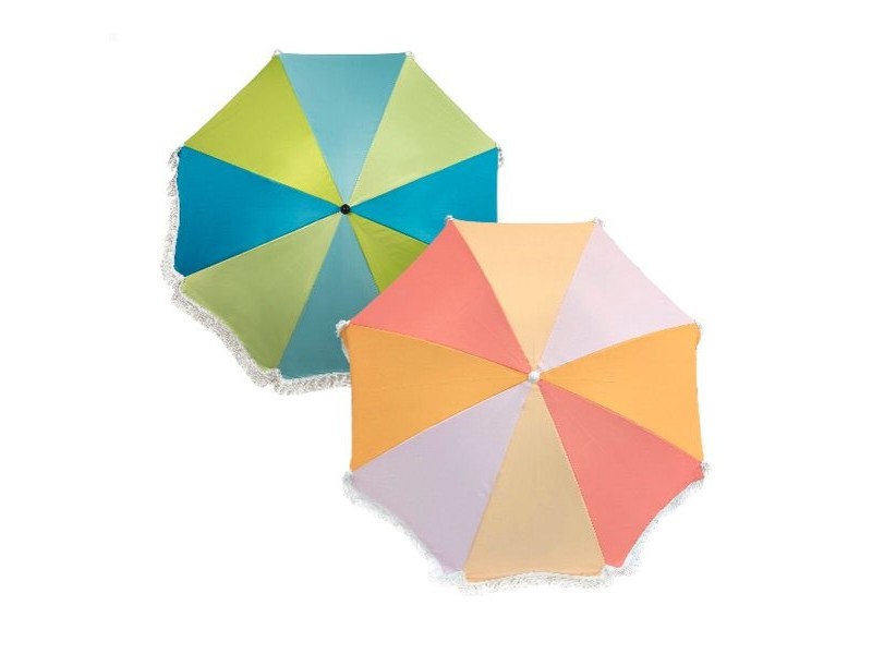 Плажен чадър Aktive Многоцветен 180 x 187 x 180 cm (4 броя)