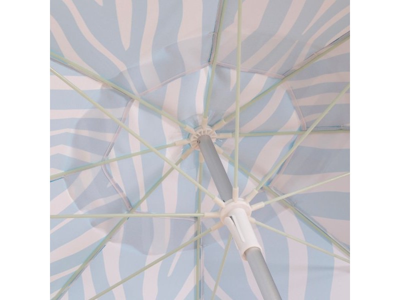 Плажен чадър Aktive Син 200 x 195 x 200 cm (6 броя)