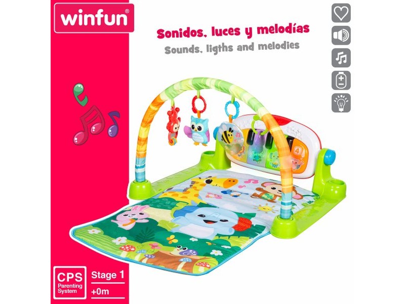 Подложка за игра Winfun Плат Пластмаса 63 x 43 x 91 cm (2 броя)