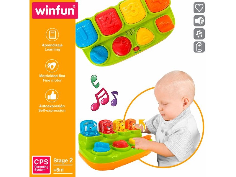 Музикална Играчка Winfun 25 x 12 x 14 cm (4 броя)