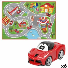 Playset Ferrari 100 x 0,1 x 70 cm 6 броя