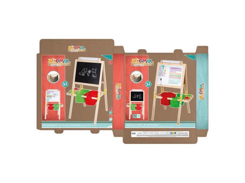 Двустранна Шистова Дъска Colorbaby 57 x 93 x 59 cm 2 броя