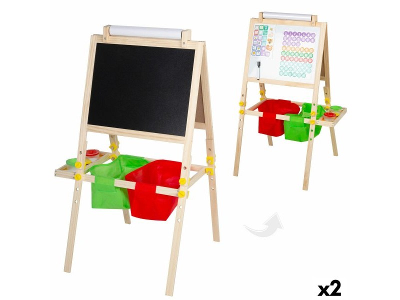 Двустранна Шистова Дъска Colorbaby 57 x 93 x 59 cm 2 броя