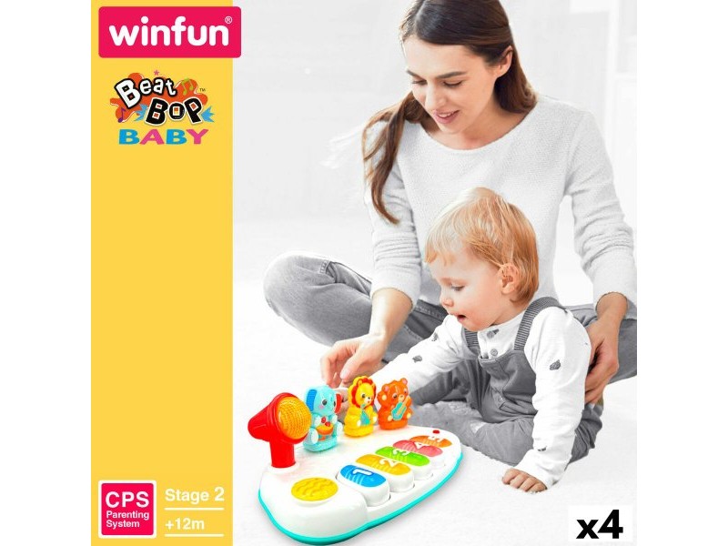 Играчка пиано Winfun 26 x 11 x 15 cm (4 броя)