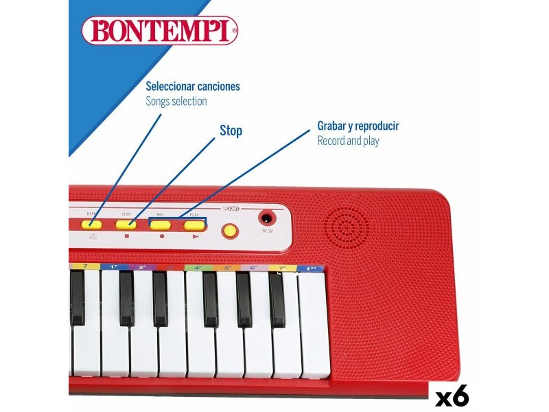 Клавиатура Bontempi 47 x 3,5 x 13 cm (6 броя)