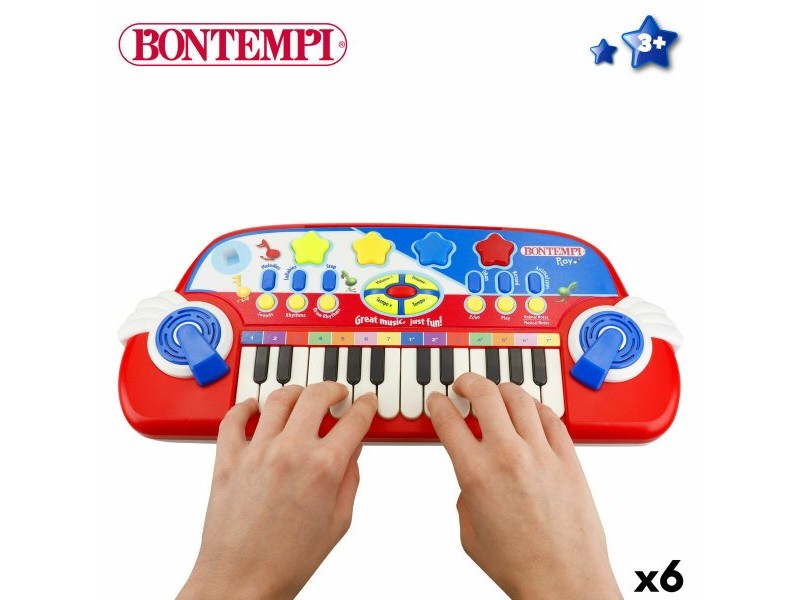 Електронно Пиано Bontempi 38 x 18 x 17 cm (6 броя)