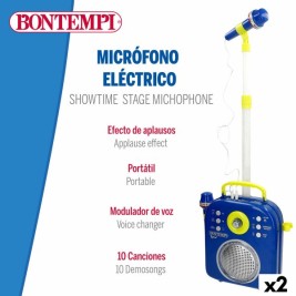Тонколони с микрофон Караоке Bontempi 2 броя