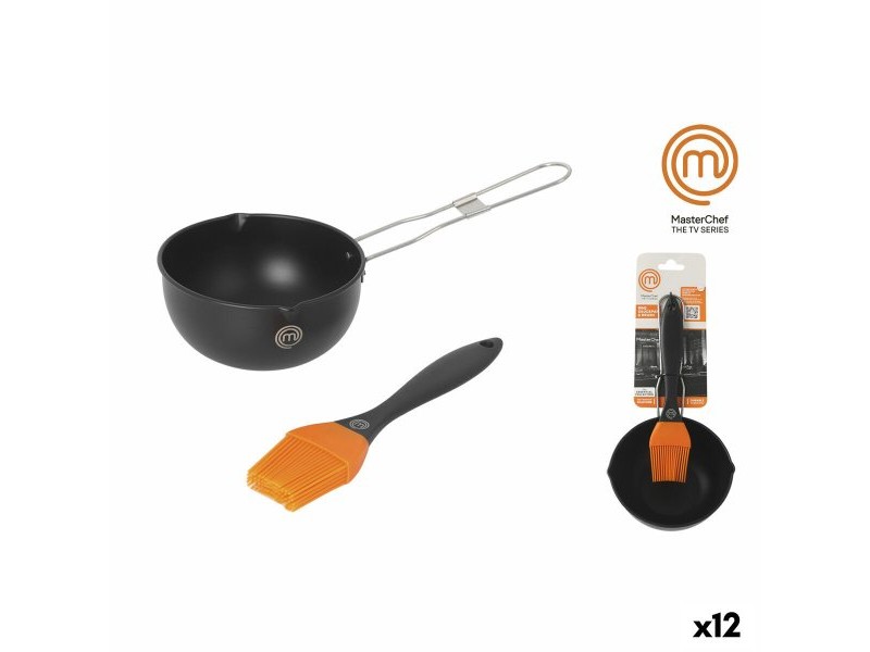 Комплект Прибори за Барбекю MasterChef 11,5 X 6 cm Четка за рисуване (12 броя)