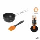 Комплект Прибори за Барбекю MasterChef 11,5 X 6 cm Четка за рисуване (12 броя)