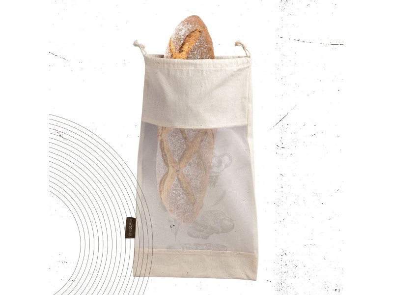 Чанта за храна за многократна употреба Quttin Bread 25 x 45 cm (24 броя)