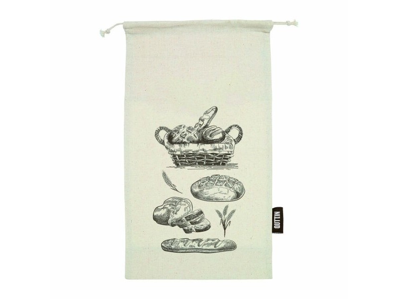 Чанта за храна за многократна употреба Quttin Bread 25 x 45 cm (24 броя)