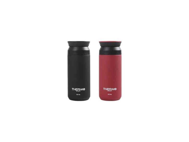 Бутилка за вода ThermoSport Неръждаема стомана 350 ml 0,35 L (8 броя)