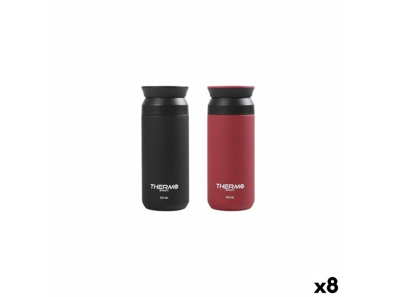 Бутилка за вода ThermoSport Неръждаема стомана 350 ml 0,35 L (8 броя)