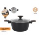 Касерола с Капак MasterChef 28 cm 2,5 mm (4 броя)