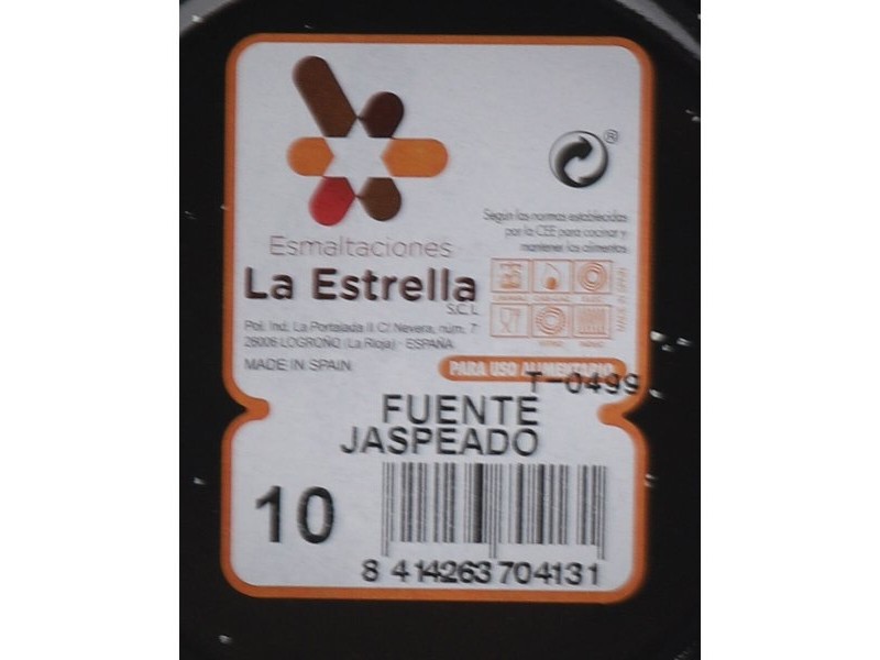 Тенджера La Estrella Jaspeada 200 ml 16 x 10 x 4 cm (12 броя)