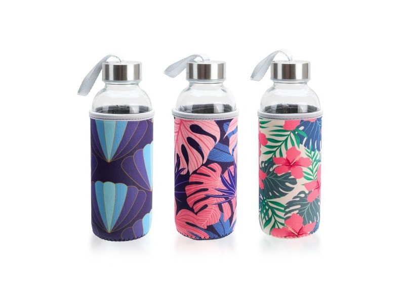 Бутилка за вода Bewinner Cтъкло 400 ml (24 броя)