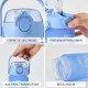 Бутилка за вода Bewinner Многоцветен 800 ml 7,3 x 7,3 x 23,5 (12 броя)